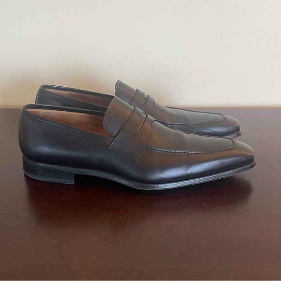 Magnanni for Neiman Marcus Penny Loafers Mens Slip-On Shoes main image 12